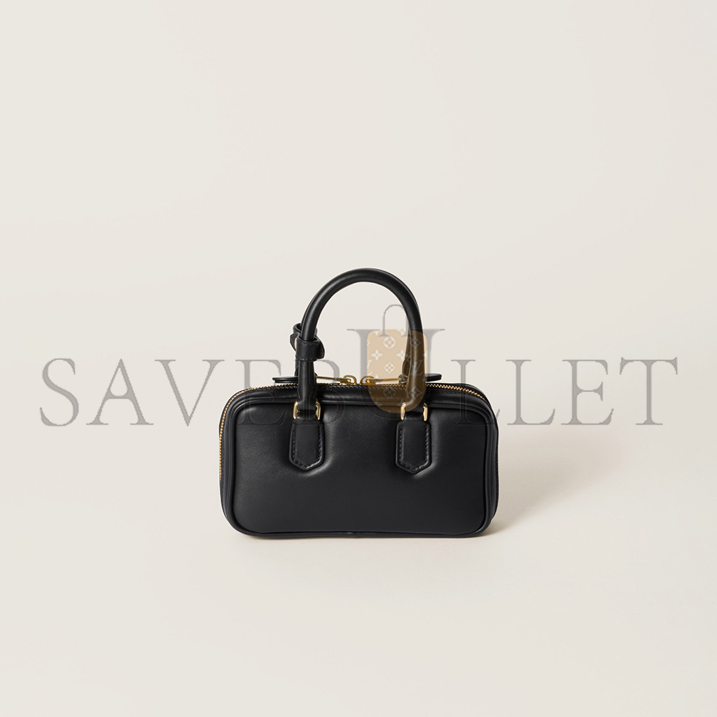 MIU MIU ARCADIE LEATHER MINI-BAG 5BP088 (19*10*5cm)